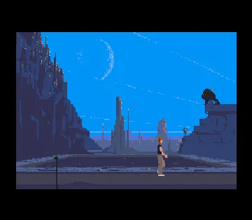 Another World (Europe) screen shot game playing